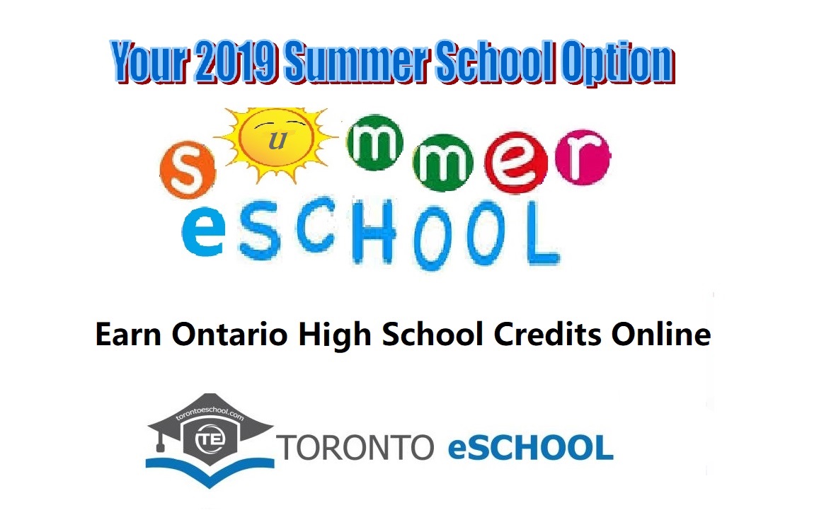 Your 2019 Summer eSchool