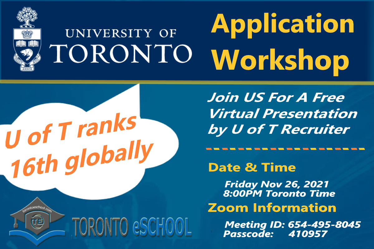 University of Toronto Workshop