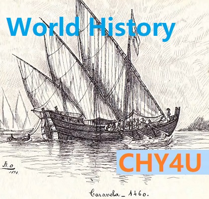 CHY4U World History since the Fifteenth Century Grade 12 - Online high school credit