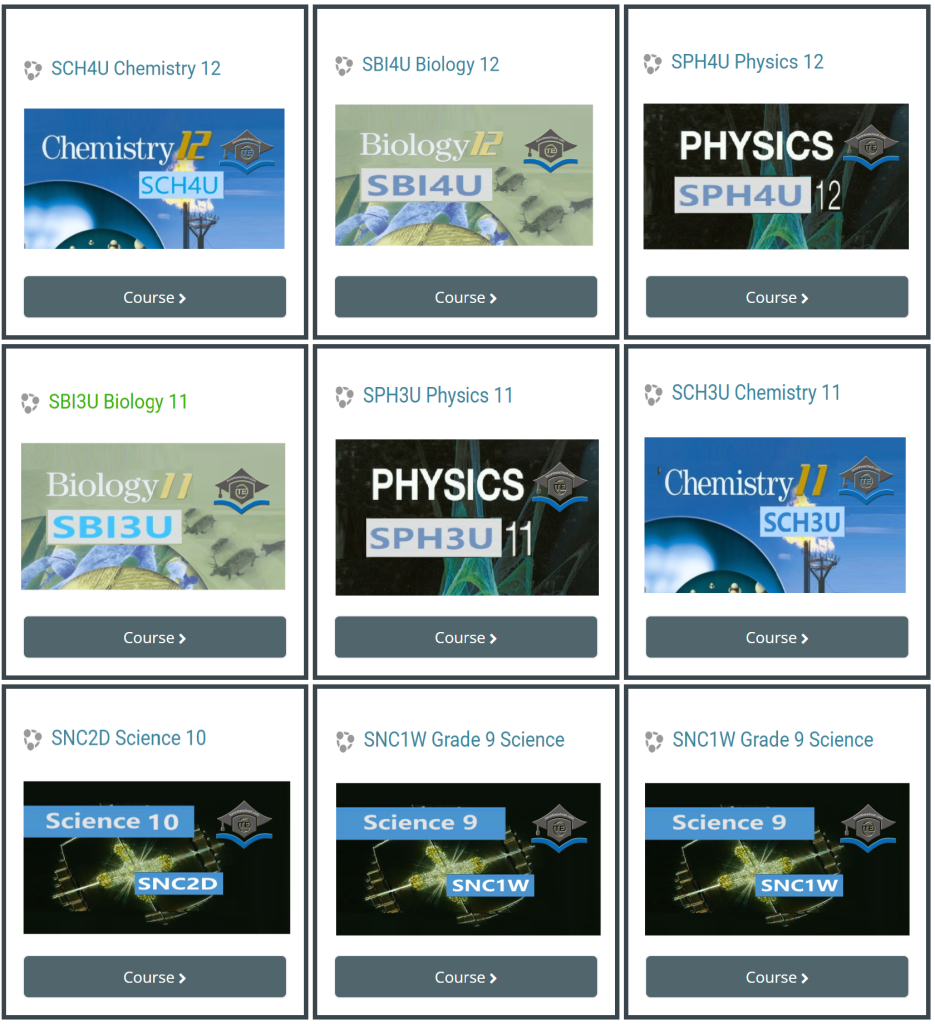 Science Grade9-Grade12