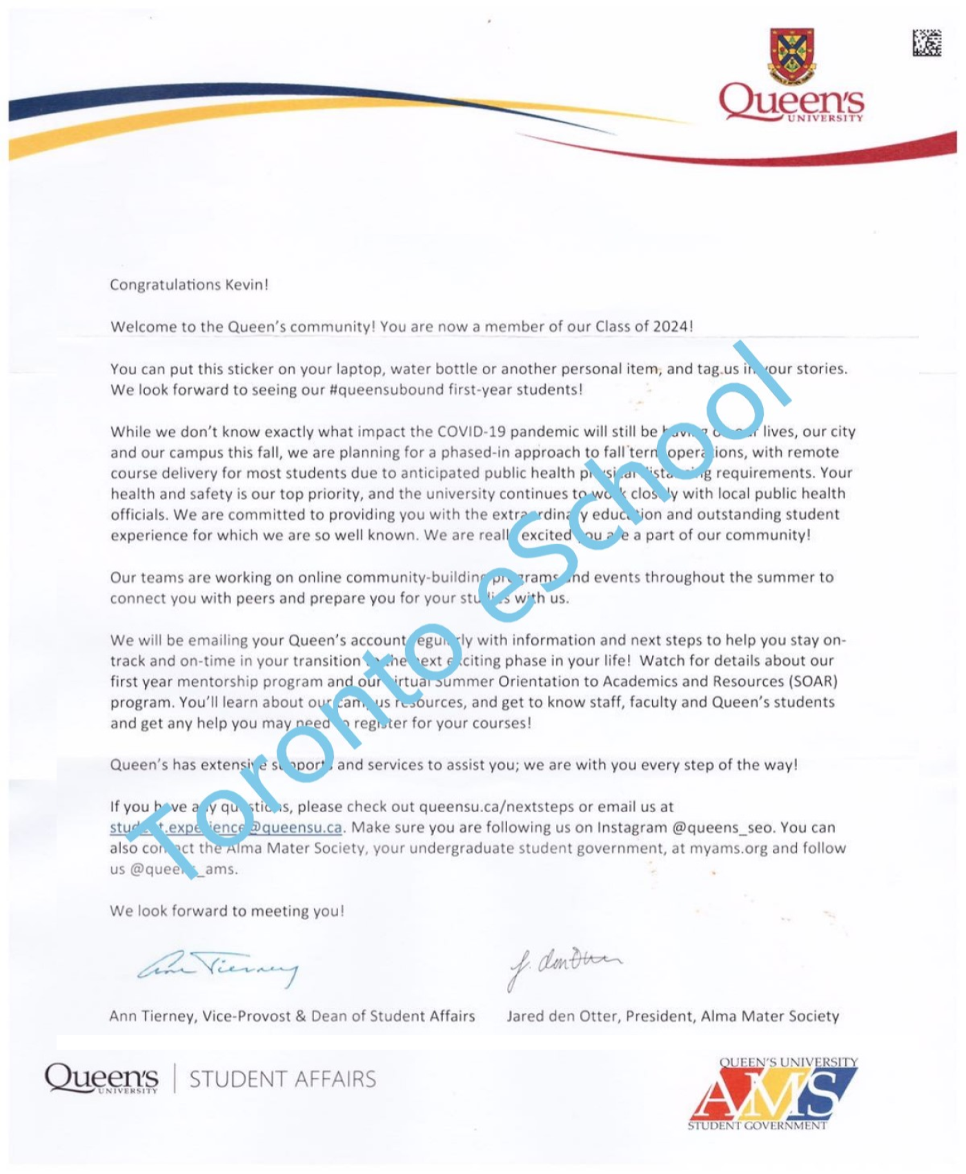 Queens_University_Offer2020