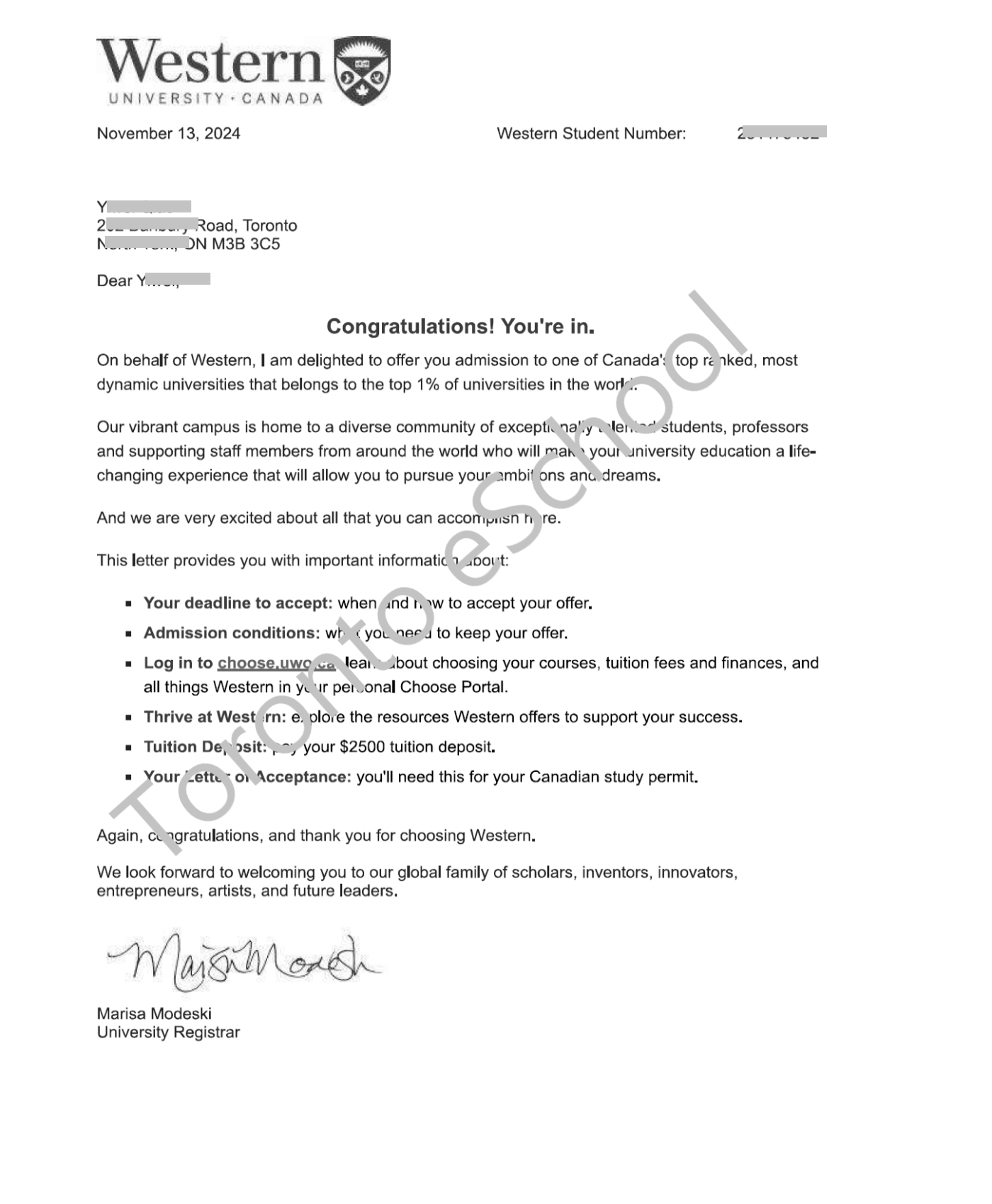 Western Psychology Offer-2024